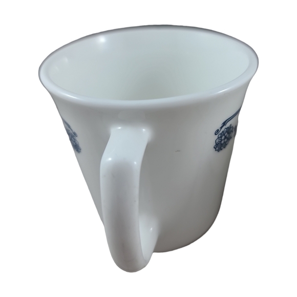 Corningware USA Old Town Blue Coffee Mugs Cups Set of 4 Corelle Dining - Picture 7 of 13